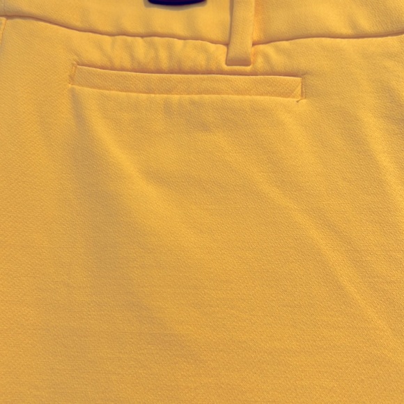 Ann Taylor LOFT Marisa Ankle Trouser Yellow. - Picture 4 of 5